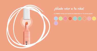 Stabilo Swing Cool Creamy Peach 126/8 Stabilo- Dermocosmetica_belleza_online
