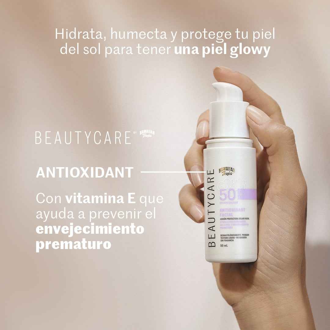 Hawaiian Tropic Beautycare Antioxidante Spf50+ Loción Facial Hawaiian Tropic- Dermocosmetica_belleza_online