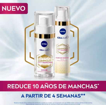 Nivea Anti-Manchas FPS30 Fluido Luminous 630 40 ml – Hidratación y Protección Solar para una Piel Uniforme NIVEA- Dermocosmetica_belleza_online