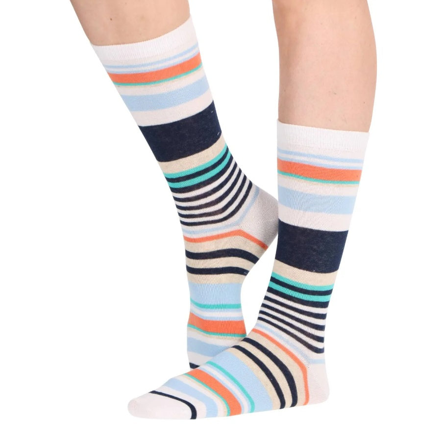 Pack 4 Calcetines Mujer Media Pierna Caffarena Algodón Talla Única 35/39 CAFFARENA- Dermocosmetica_belleza_online