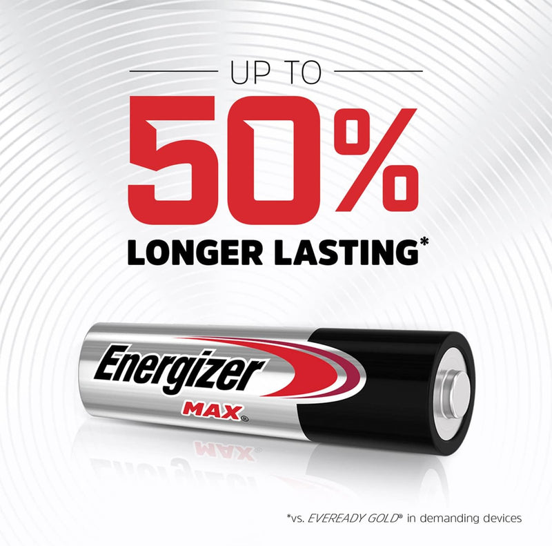 Pilas Energizer AA Max Alcalina Blister Pack 16 Unidades ENERGIZER- Dermocosmetica_belleza_online