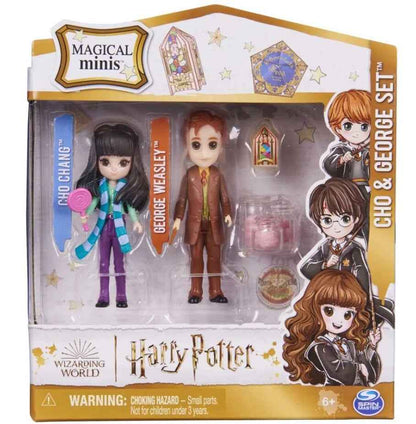 Harry Potter Muñecos Wizarding World Spin Master Cho y George Wizarding World- Dermocosmetica_belleza_online