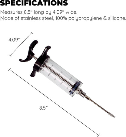 Jeringa De Cocina Para Adobar Y Sazonar Alimentos Fácilmente Culinary Elements- Dermocosmetica_belleza_online