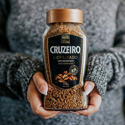 Café Instantáneo Liofilizado Cruzeiro – Frasco 170 g CRUZEIRO- Dermocosmetica_belleza_online
