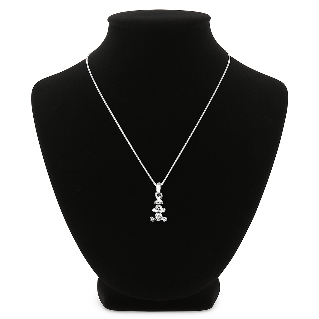 Cadena delgada con Dije de Osito – Plata 925 IMAGEN FUTURA- Dermocosmetica_belleza_online