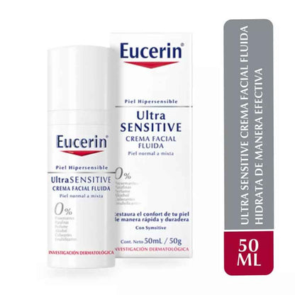 Eucerin Crema Facial Fluida Ultrasensitive Eucerin- Dermocosmetica_belleza_online