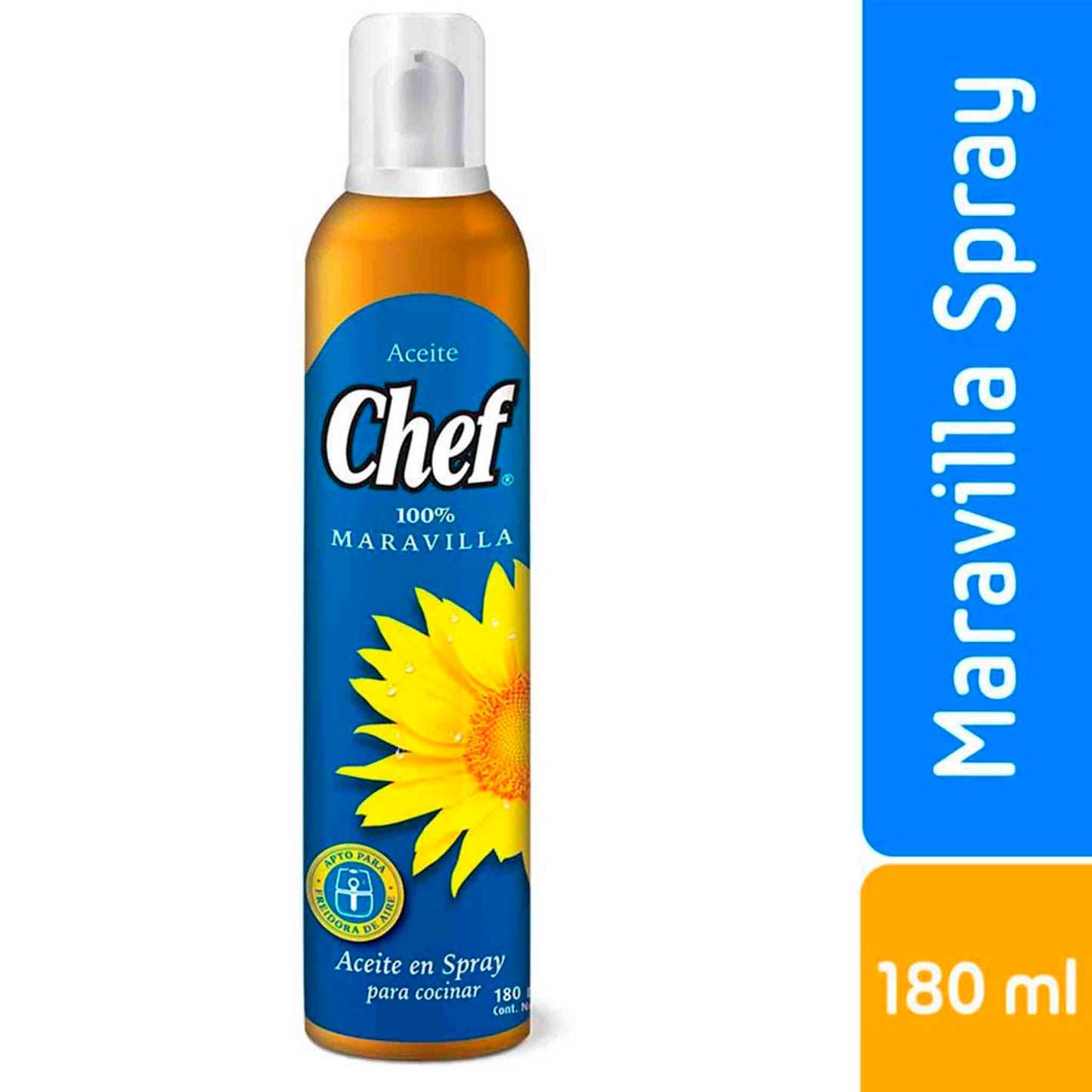 Aceite de Maravilla Chef Spray 180ml – Cocina Saludable y Práctica
