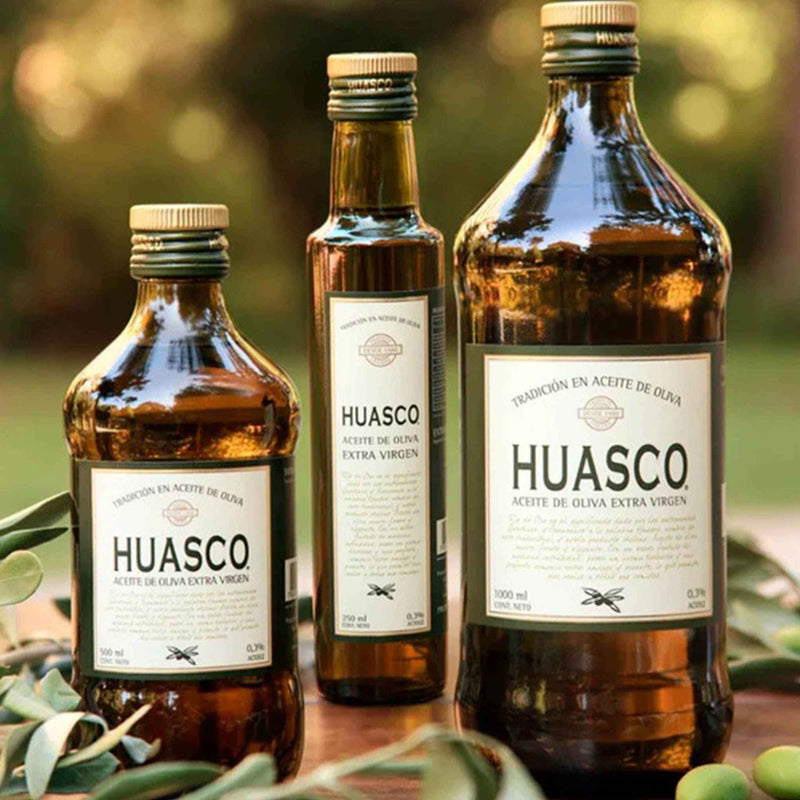 Aceite de Oliva Extra Virgen Huasco 1 L – Sabor Puro y Natural HUASCO- Dermocosmetica_belleza_online