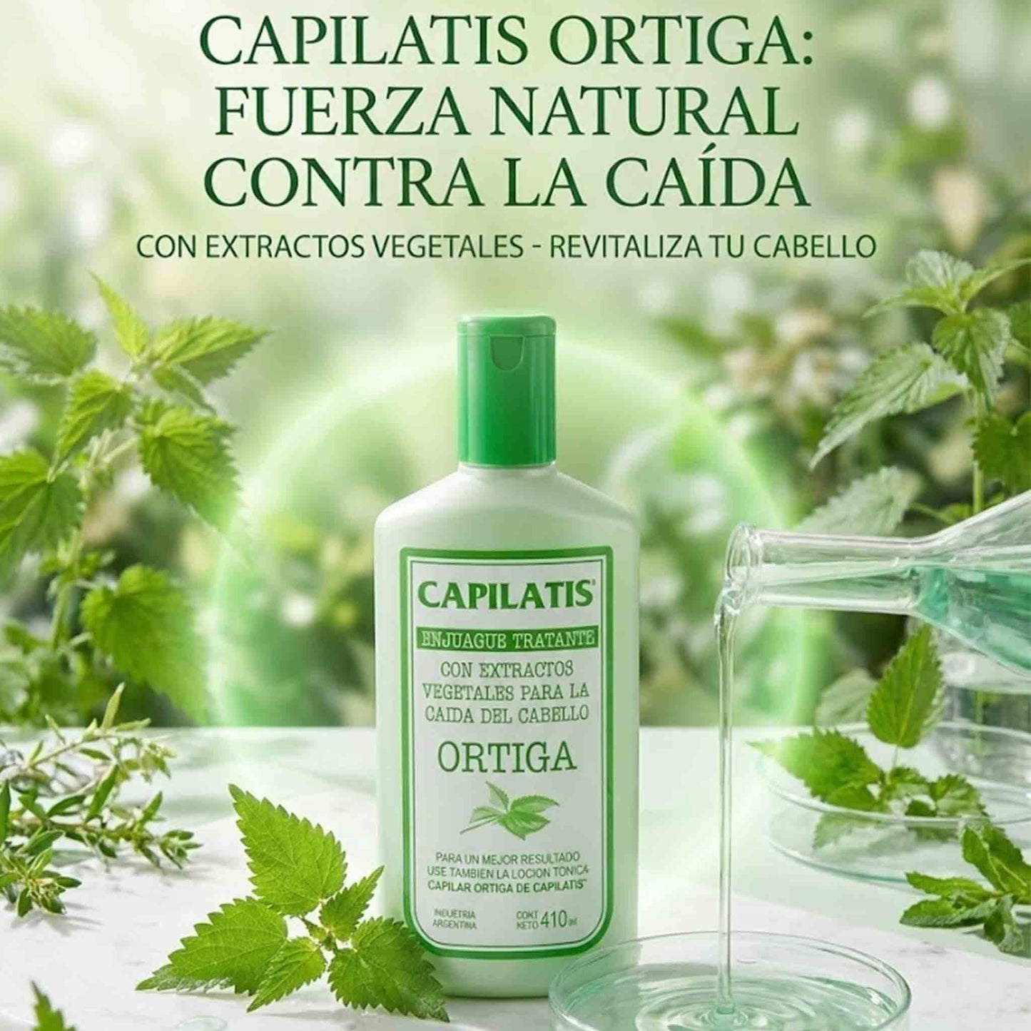 Acondicionador Capilatis Ortiga Anti Caida 410 ml