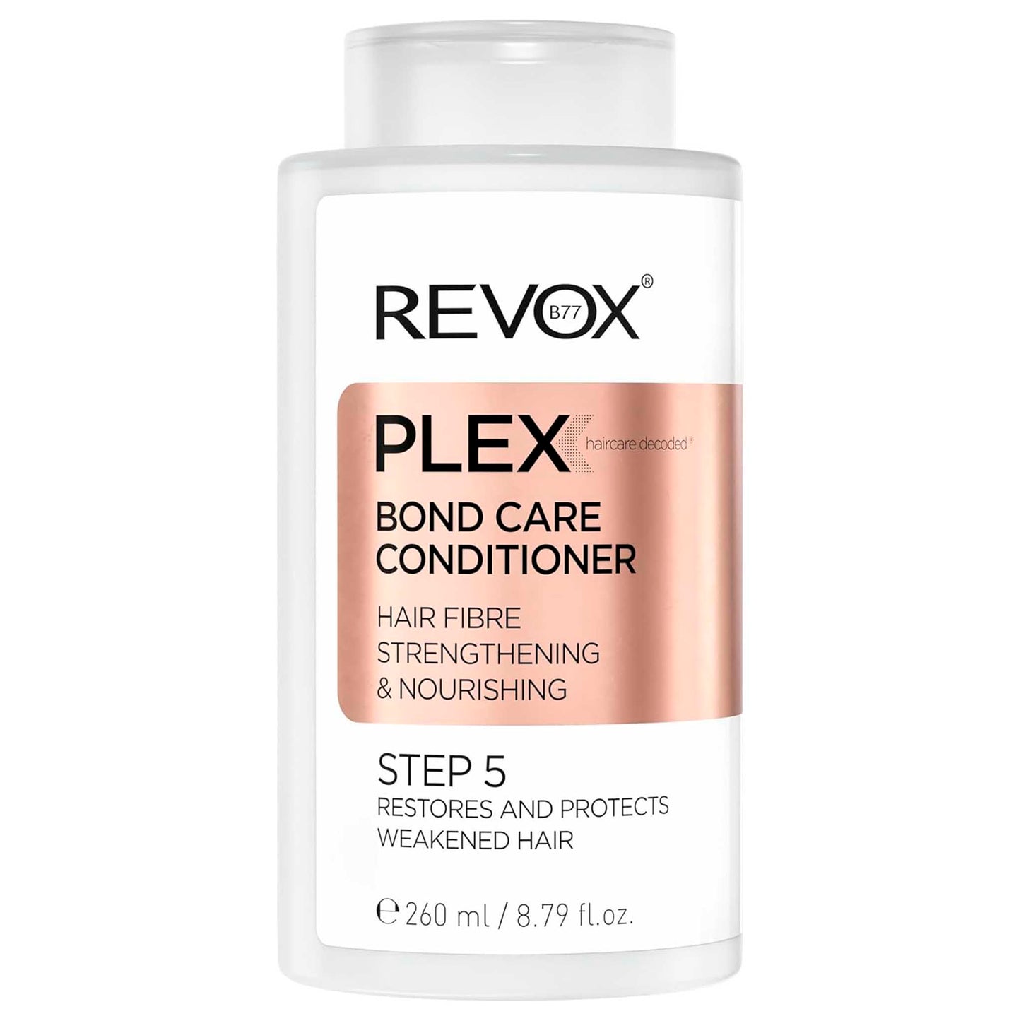 Acondicionador Reparador Revox B77 Plex Paso 5 – 260 ml | Fortalece y Suaviza REVOX- Dermocosmetica_belleza_online
