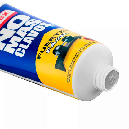 Pegamento Agorex No Más Clavos Blanco 200 g – Adhesivo de Montaje