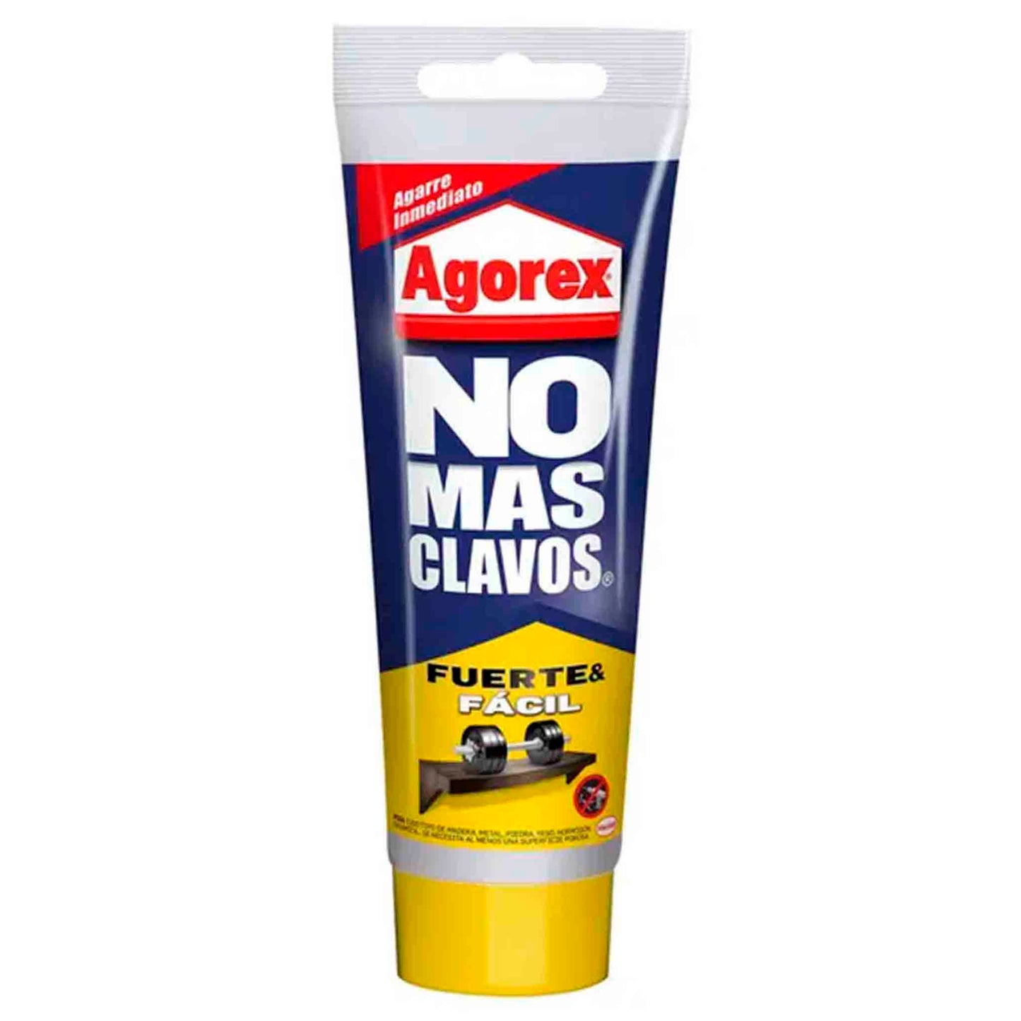 Pegamento Agorex No Más Clavos Blanco 200 g – Adhesivo de Montaje