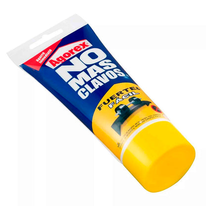 Pegamento Agorex No Más Clavos Blanco 200 g – Adhesivo de Montaje