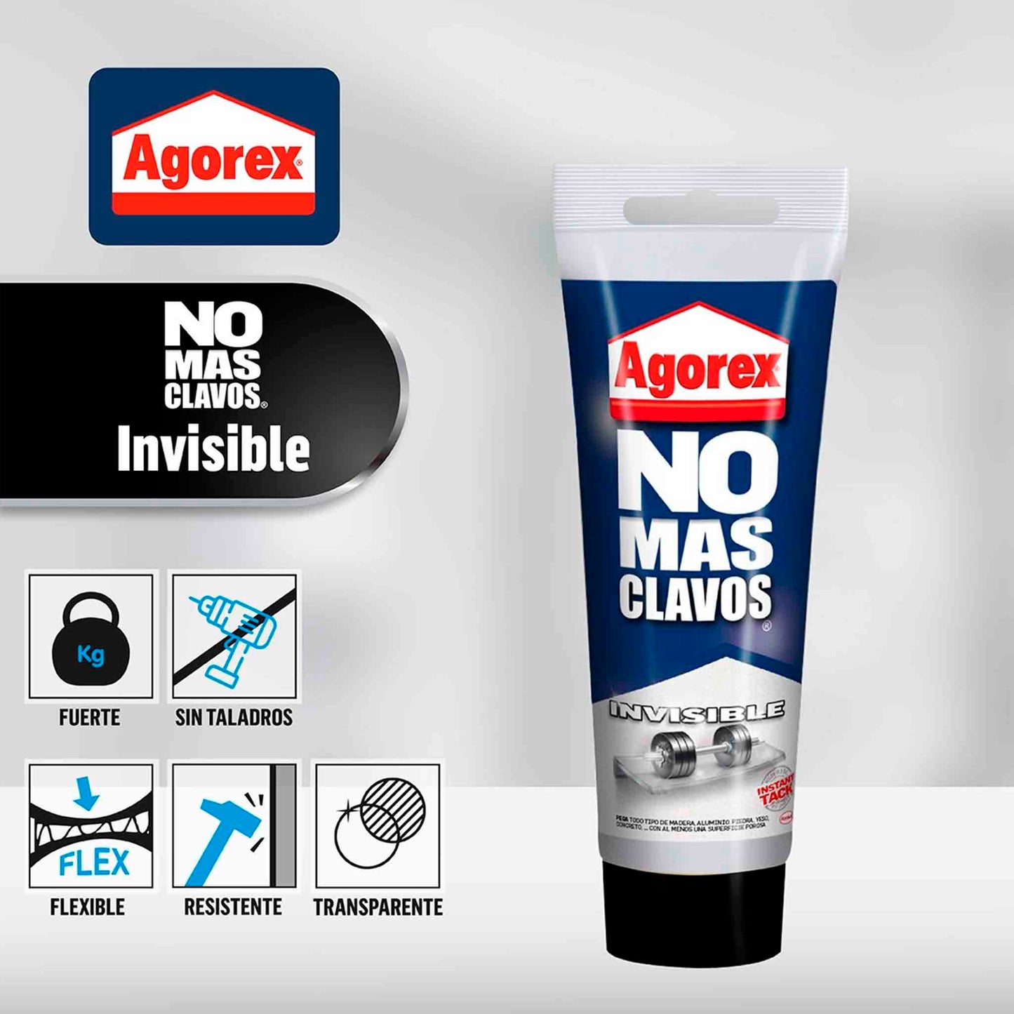 Agorex No Más Clavos Invisible 200 g