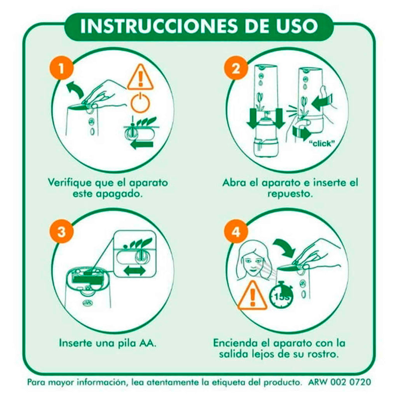 Air Wick Freshmatic Aparato Automático + Repuesto Lavanda