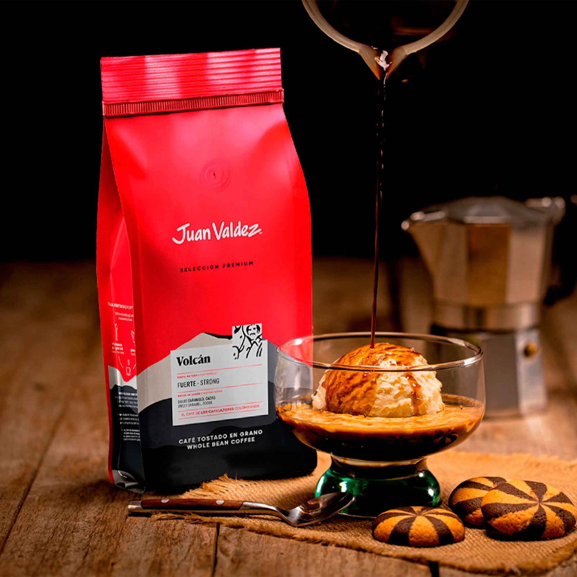 Café Juan Valdez Premium Volcán Espresso Molido 250 g – Colombiano JUAN VALDEZ- Dermocosmetica_belleza_online