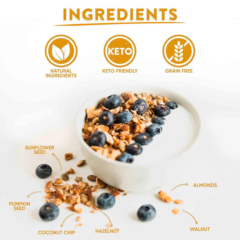 Andes Secret Granola Keto Tradicional 312 g
