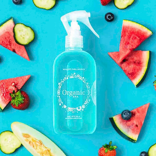 Aromatizador De Ambientes Organic Spa Sandia Pepino 350ml ORGANIC SPA- Dermocosmetica_belleza_online