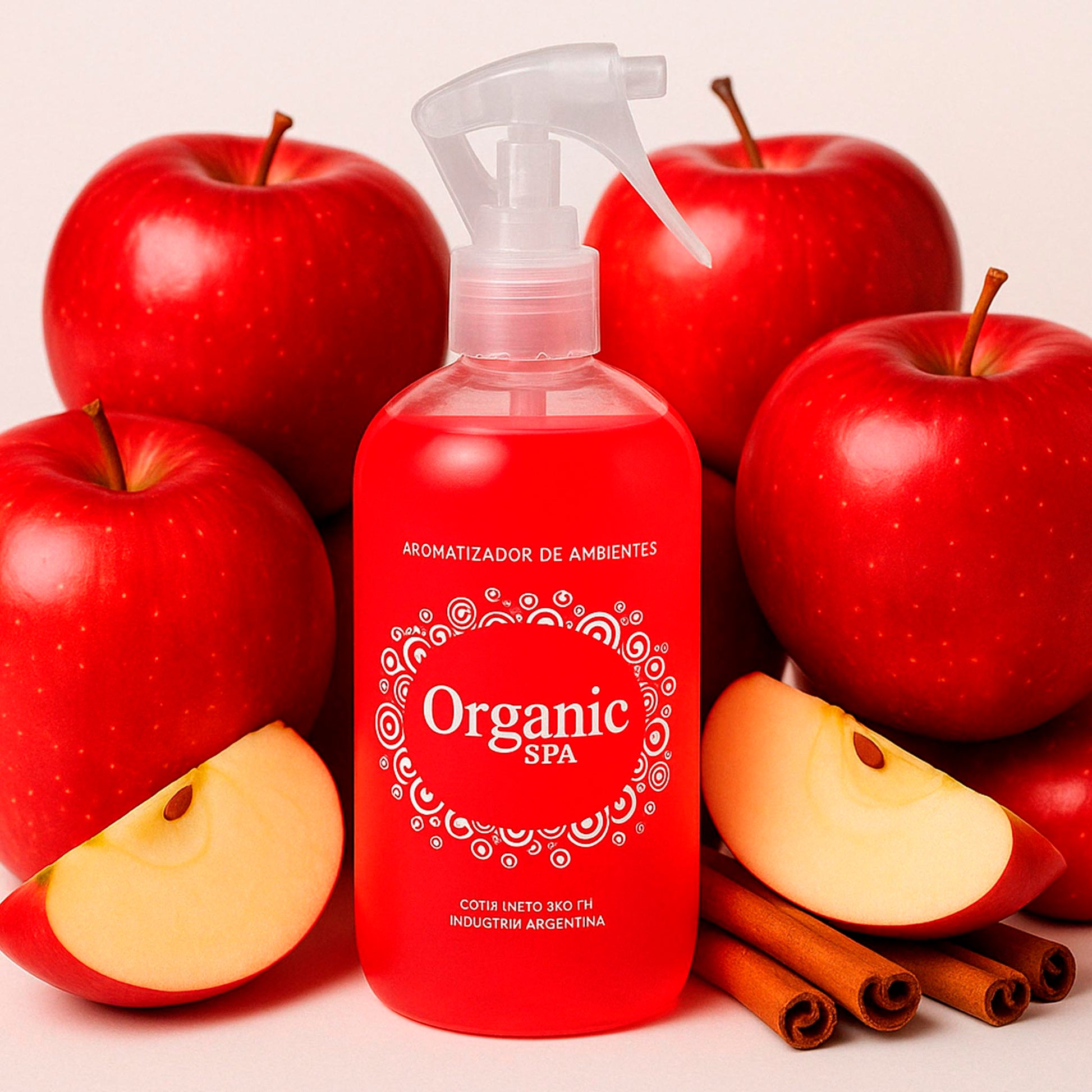 Aromatizante De Ambiente Organic Spa 350 Ml Manzana Canela ORGANIC SPA- Dermocosmetica_belleza_online