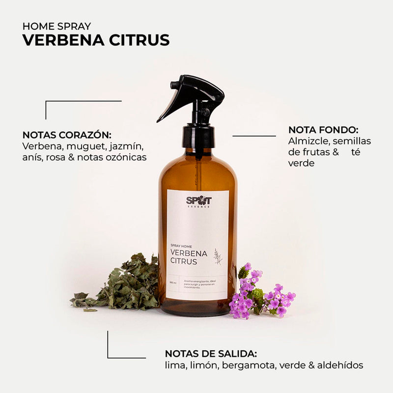 Home Spray LH Verbena Citrus 500 ml Spot Essence SPOT ESSENCE- Dermocosmetica_belleza_online