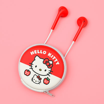 Audífonos Hello Kitty My Melody con Cable y Micrófono – Sanrio Miniso | Conector 3.5mm SANRIO- Dermocosmetica_belleza_online