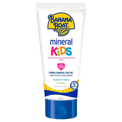 Bloqueador Solar Banana Boat Mineral Kids FPS50 Sin Lagrimas 180 ml