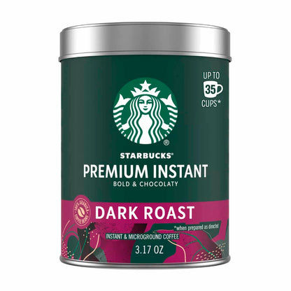 Café Instantáneo Starbucks Dark Roast 90 g – Sabor Intenso y Tueste Oscuro Starbucks- Dermocosmetica_belleza_online
