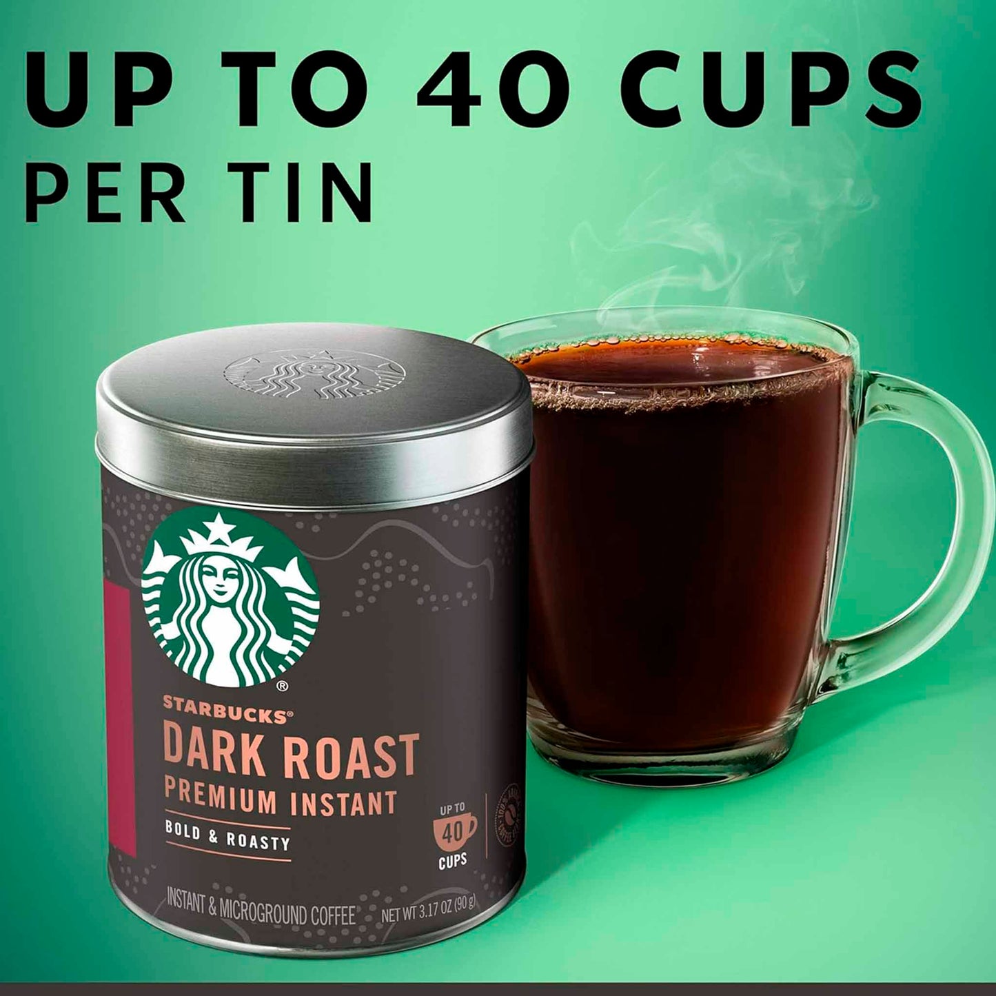 Café Instantáneo Starbucks Dark Roast 90 g – Sabor Intenso y Tueste Oscuro Starbucks- Dermocosmetica_belleza_online