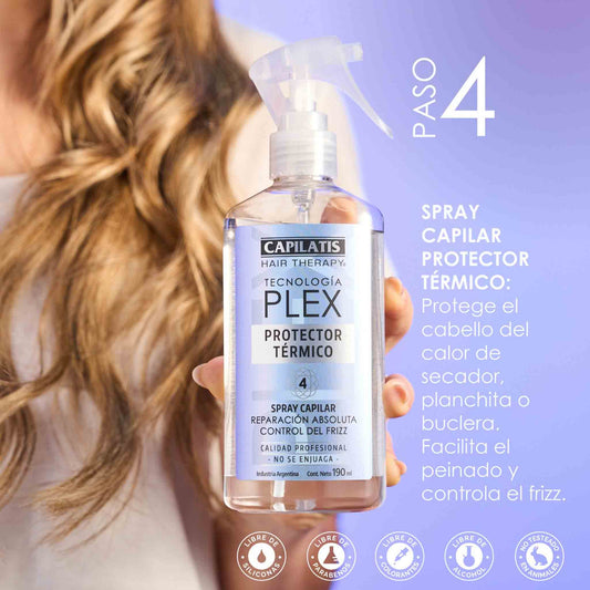 Capilatis Spray Protector Térmico Reparación Absoluta Tecnología Plex 190ml