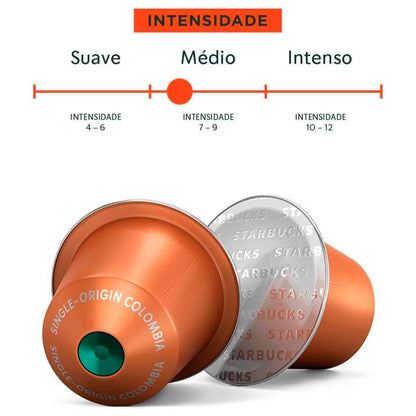 Cápsula De Café Starbucks By Nespresso Café Single Origin Colombia