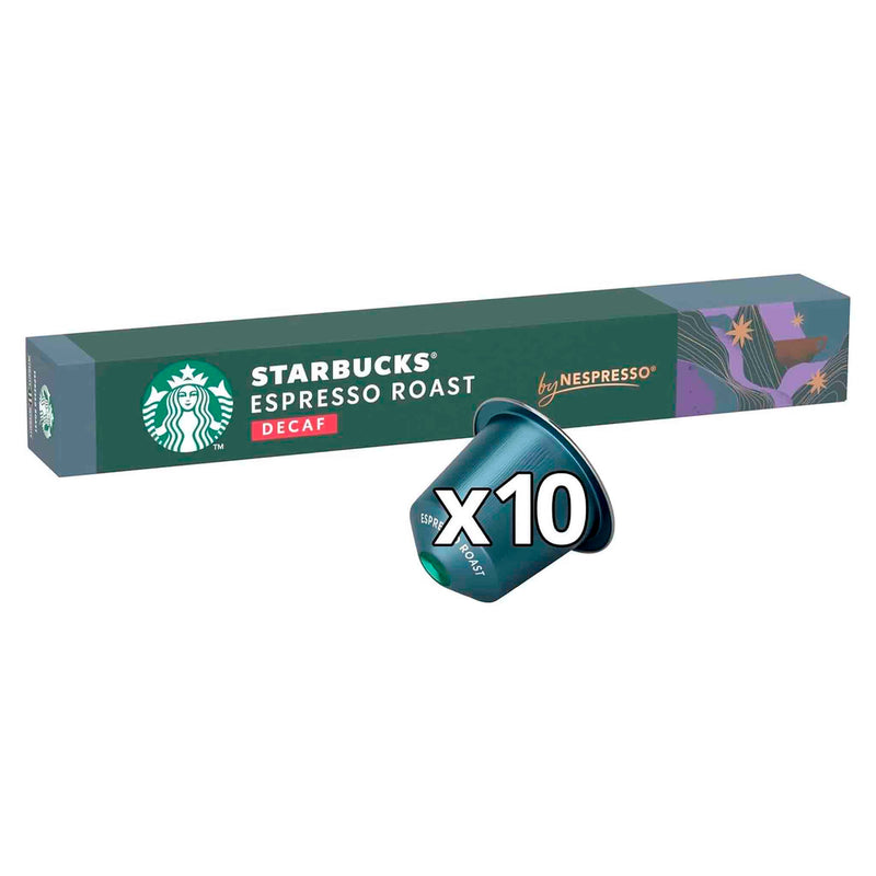 Cápsula De Café Starbucks By Nespresso Café Espresso Roast Descafeinado