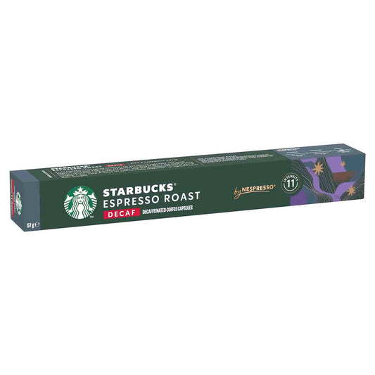 Cápsula De Café Starbucks By Nespresso Café Espresso Roast Descafeinado