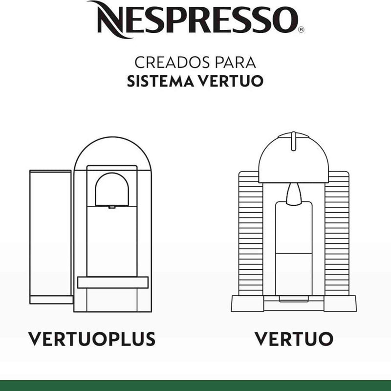 Cápsulas de Café Nespresso Vertuo Stormio – 10 Unidades