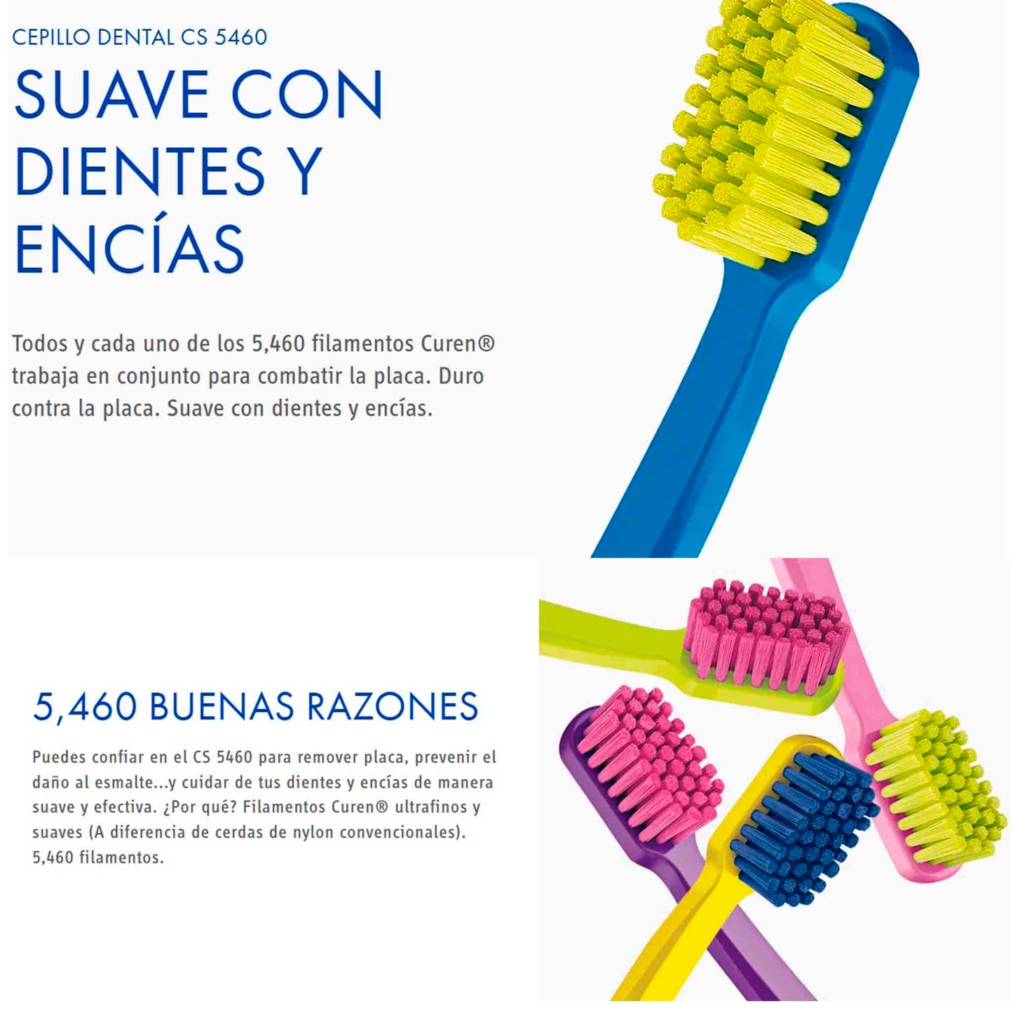Cepillo Dental Curaprox 5460 Ultra Soft – Cerdas Extra Suaves