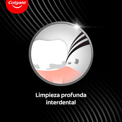 Cepillo Dental Colgate Slimsoft Black – Pack de 2 Unidades con Cerdas Ultra Delgadas COLGATE- Dermocosmetica_belleza_online