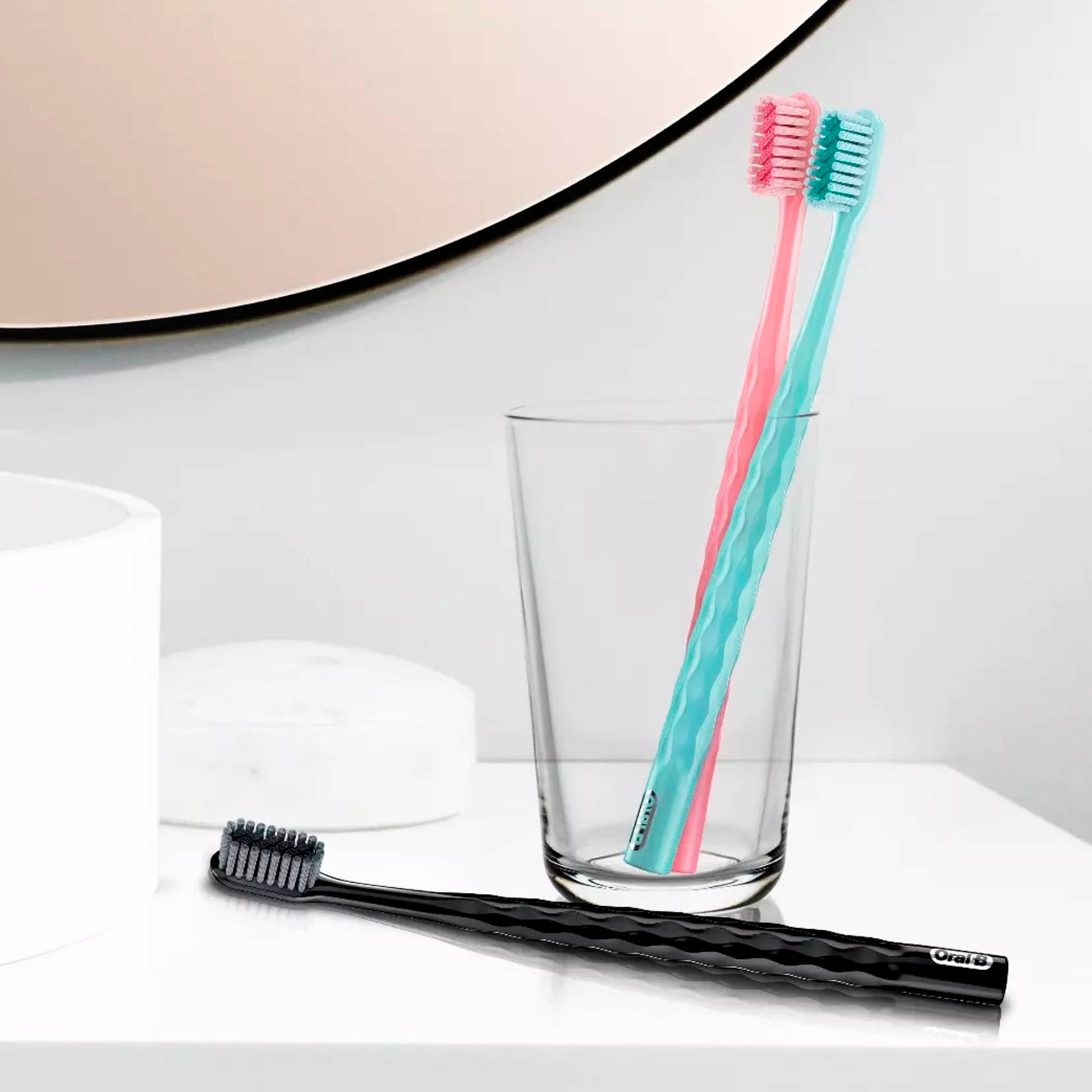 Cepillo de Dientes Oral-B Iconic Premium X-Shape – Pack 3 Unidades ORAL-B- Dermocosmetica_belleza_online