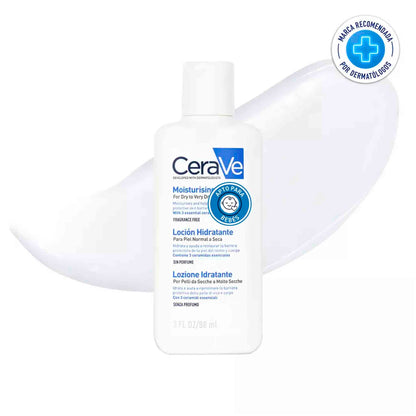 CeraVe Loción Hidratante 88ml – Hidratación Ligera y Efectiva