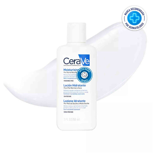 CeraVe Loción Hidratante 88ml – Hidratación Ligera y Efectiva