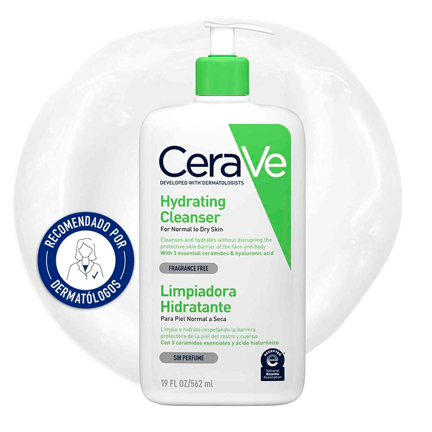 CeraVe Loción Limpiadora Hidratante 473 ml – Limpieza Suave