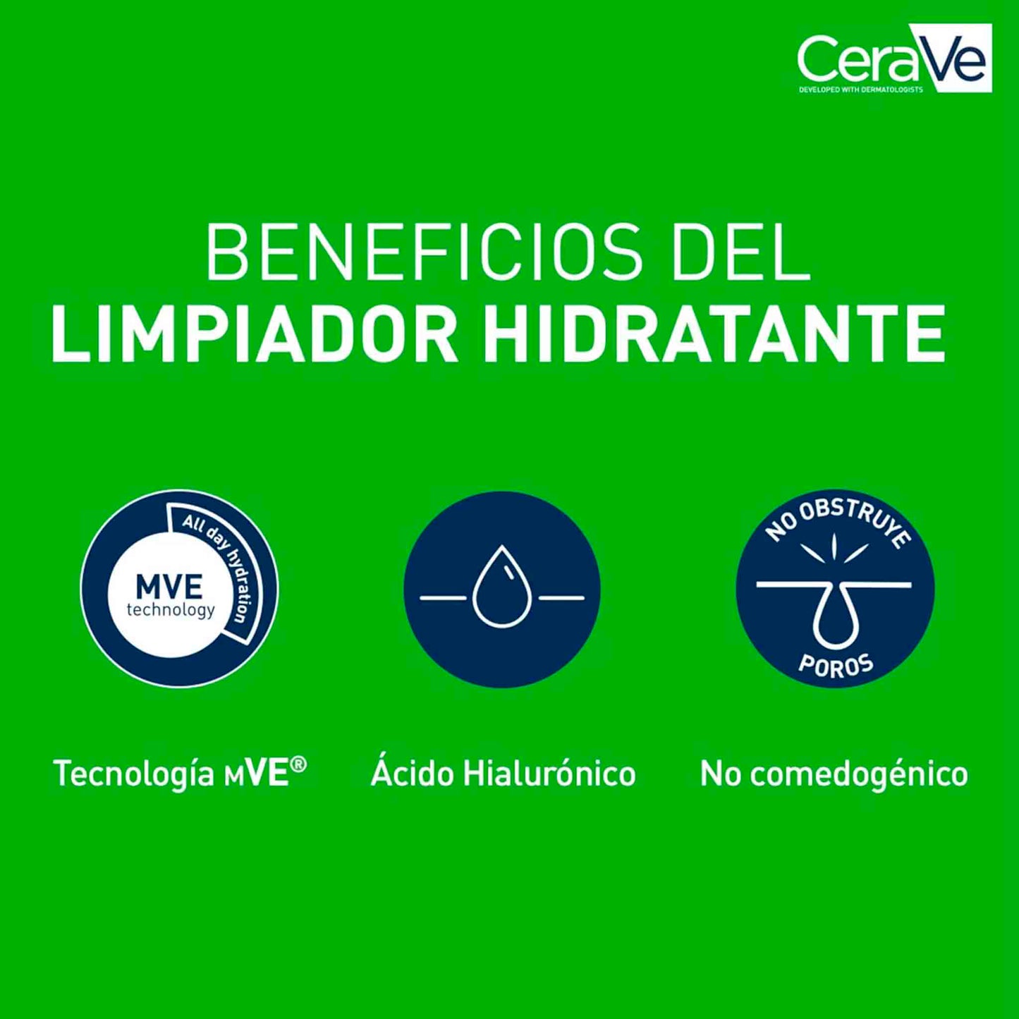 CeraVe Loción Limpiadora Hidratante 473 ml – Limpieza Suave