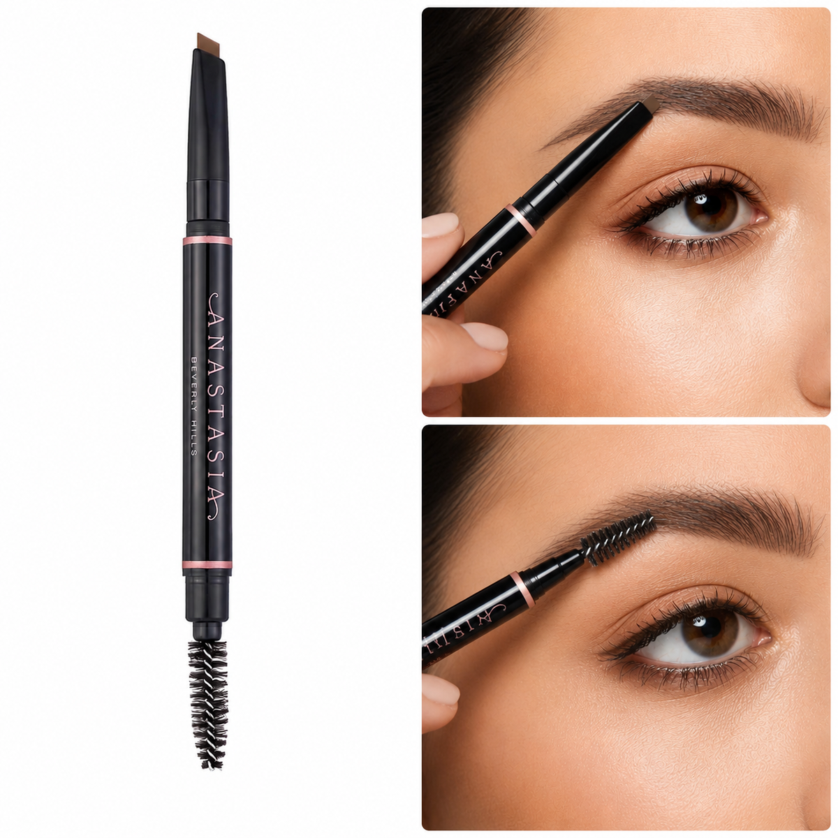 Aplicación del Lápiz Cejas Anastasia Brow Definer tono Caramel