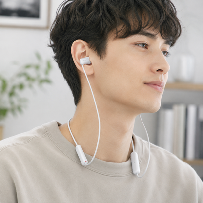 Auriculares Sony WI-C100 Bluetooth In Ear Blanco