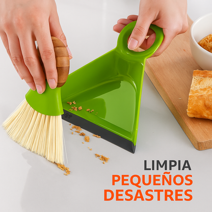 Set Mini Escobilla y Recogedor Full Circle Tiny Team – Ideal para Limpieza Espacios Pequeños FULL CIRCLE- Dermocosmetica_belleza_online