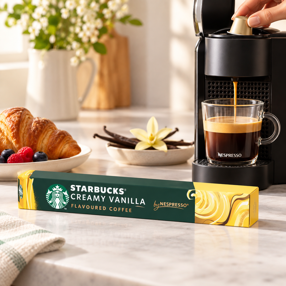 Cápsulas Starbucks Creamy Vanilla para Nespresso – 10 unidades