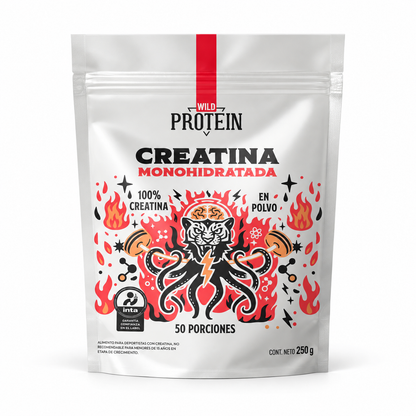 Creatina Monohidratada Wild Protein 250 g