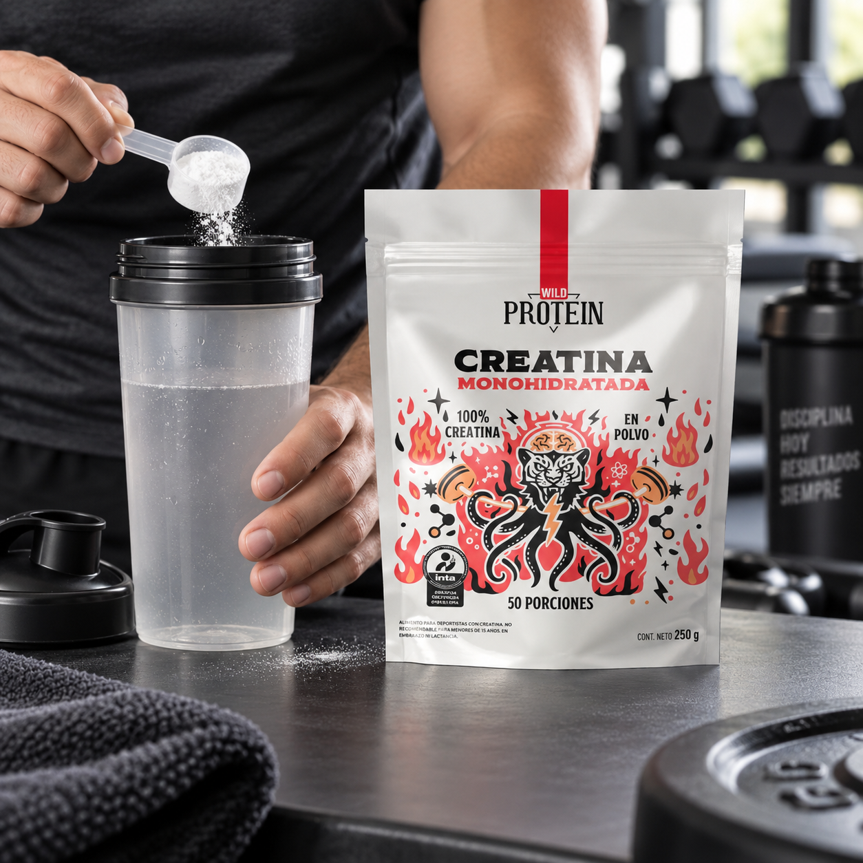 Creatina Monohidratada Wild Protein 250 g