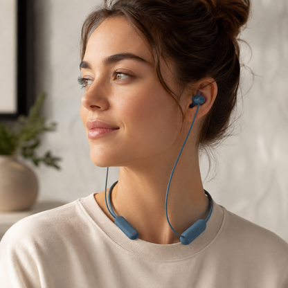 Sony WI-C100 Audífonos Inalámbricos Azul