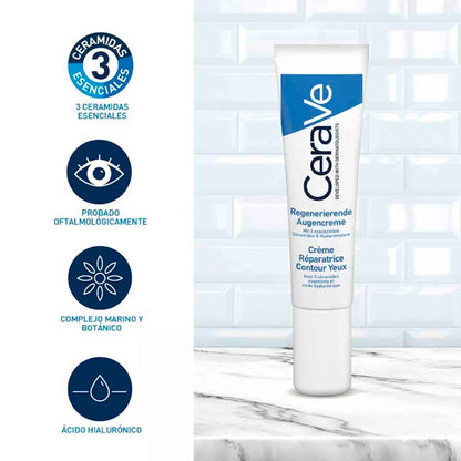 Crema Contorno De Ojos Cerave Para Todo Tipo De Piel 15 ml