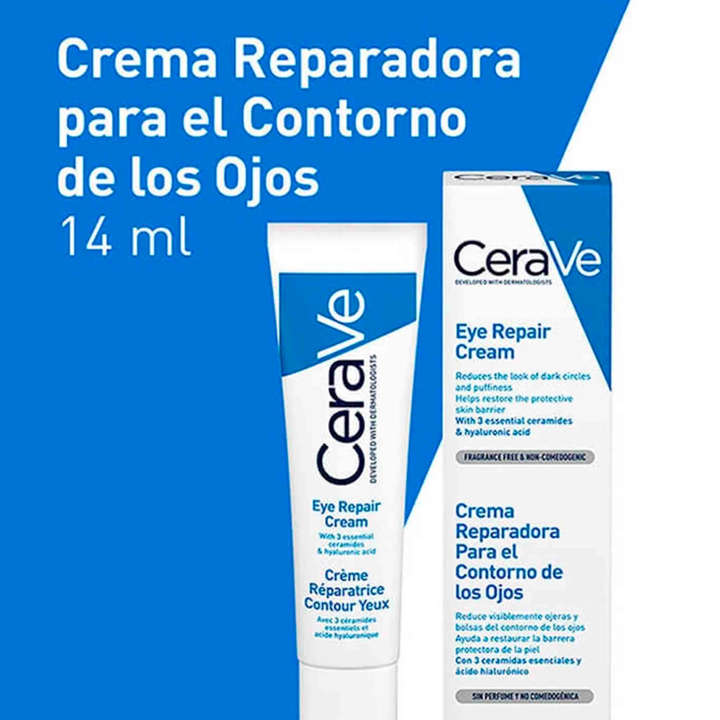 Crema Contorno De Ojos Cerave Para Todo Tipo De Piel 15 ml