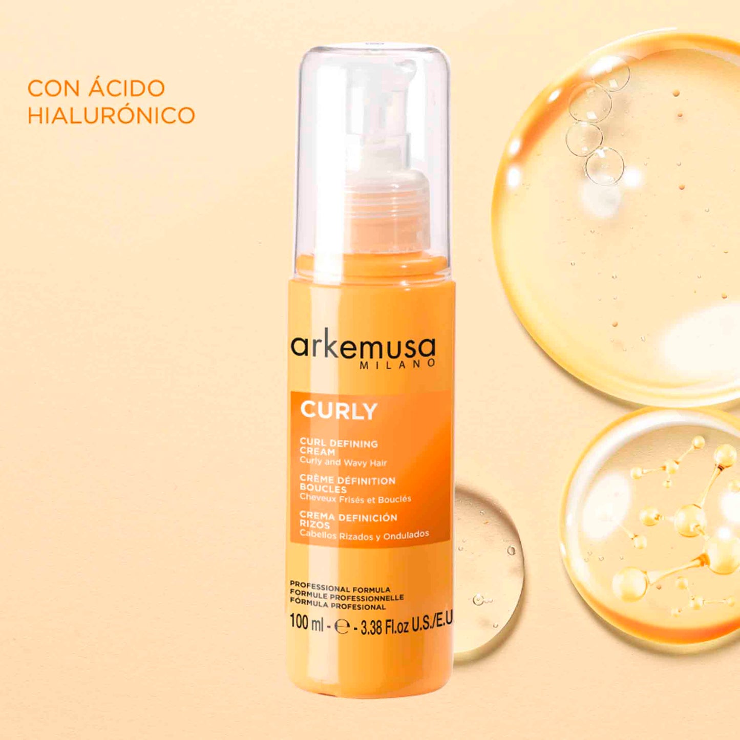 Arkemusa Curly 100ml Crema De Definición Para Rizos